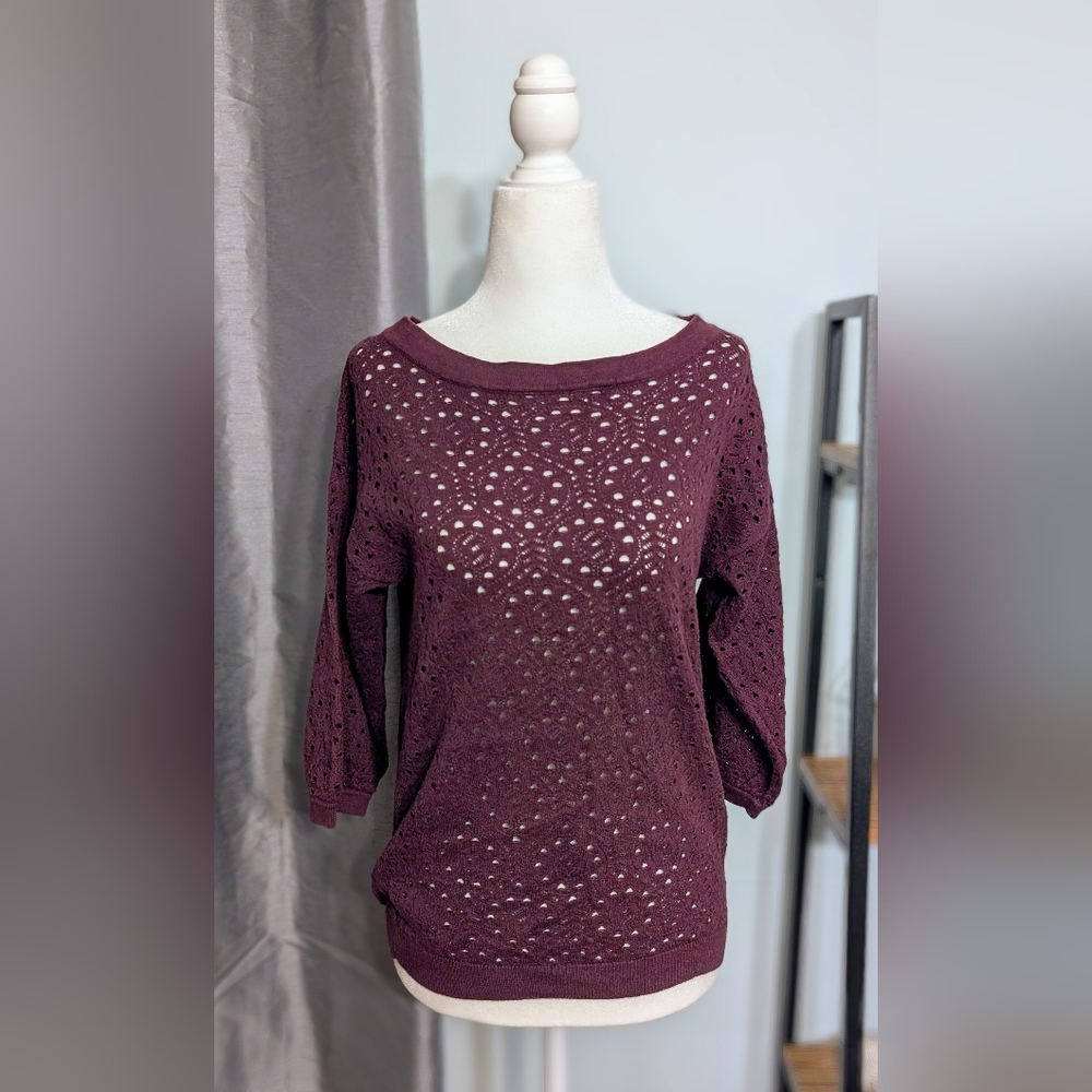 Limited Sz S purple sweater